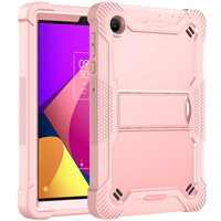 Coques de tablette robustes et résistantes pour T Mobile TCL Tab 8 LE 8 pouces, adaptées aux enfants, avec béquille, antichoc, en silicone de luxe