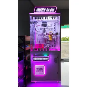 USA Popular Toy Vending Machine Coin Operated Arcade Doll Machine Claw Crane Grabber Prize Vending Out Toy Gift Game Machine