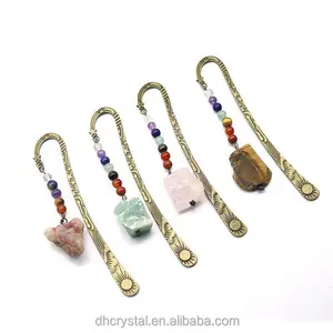 Cristalli curativi pietre perline filo avvolto Selenite stick Chakra bacchetta di cristallo per la meditazione Yoga