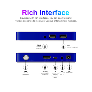DVBS2 H.264 Satellietontv Ontvanger Free-to-air Decoder Tv Box met alle zenders DVB-S2 Satellietontvanger Cccam Set-top Box - Product Image 4