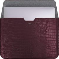 Housse pour ordinateur portable en cuir PU crocodile personnalisée 13 14 pouces pour MacBook Neo Air 13 pouces Pro 14 pouces M4 M3 M2 pour femmes Dell HP