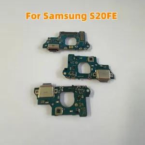 Original pour Samsung Galaxy S20 FE 4G G780F G780 USB Charging Board Dock Port Connector Charger Type C Plug Mic Flex Cable <span class=keywords><strong>S20FE</strong></span> - Product Image 2