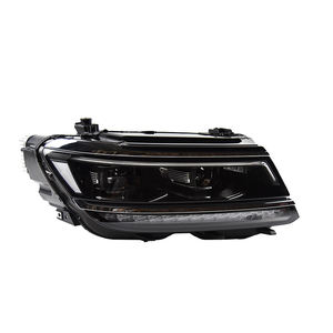 Faros delanteros de coche para <span class=keywords><strong>Tiguan</strong></span> L MK2 2017-2021 lente bifocal de alta configuración estilo LED montaje de faros automáticos actualización DRL dinámico - Product Image 1