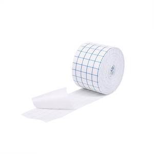 Bande de fixation médicale hypoallergénique en rouleau, bande adhésive extensible non tissée pour pansements - Product Image 1