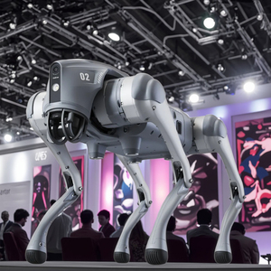 Unitree go2 lớn thể hiện quadruped thông minh Robot Chó Thông Minh Bionic đồng hành với giọng nói điều khiển từ xa làm bằng kim loại - Product Image 2