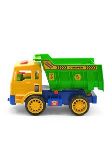 MOTOPLAY DUMPER Un camión de juguete resistente y vibrante, diseñado para horas de juego imaginativo. Con colores brillantes y detalles realistas. - Product Image 2