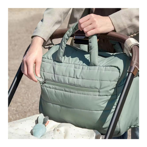 Bolsa organizadora de pañales personalizada portátil impermeable, bolsa de pañales para <span class=keywords><strong>bebé</strong></span>, cochecito de <span class=keywords><strong>bebé</strong></span> - Product Image 1