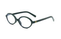Lunettes de lecture correctrices anti-lumière bleue unisexes pour hommes et femmes, monture ovale en PC, fabriquées par [Nom du fabricant]