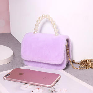 Nouveau <span class=keywords><strong>sac</strong></span> bandoulière pour petite fille, automne-hiver, princesse, en peluche fine, ultra-léger, respirant, isolant thermique, antibactérien, pour l'école primaire - Product Image 4