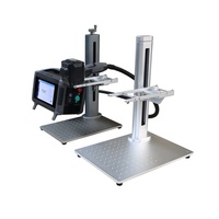 2025 Ruisheng Mini machine de marquage Laser à Fiber Portable vente chaude 20W 30W 50W nouvelle condition prend en charge DXF BMP AI DST graphique