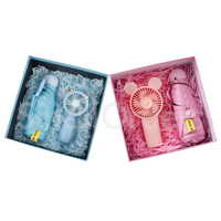 Ensemble de cadeaux personnalisés pour demoiselles d'honneur, Saint-Valentin, fête des mères, anniversaire, mariage, invités, comprenant un ventilateur à fleurs, un parapluie, un humidificateur et un porte-documents en cuir