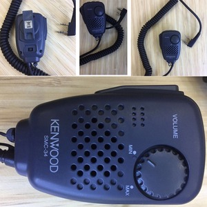 SMC-34 Gaodaptt Handheld Microphone with Swivel <b>Clip</b> Volume & Remote Control 2.5 mm Earpiece Wired Communication Metal Material - Product Image 6
