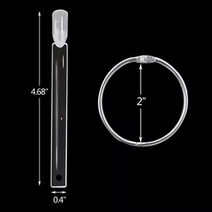 Échantillons de vernis à ongles en forme d'éventail, 50 pièces, transparents, pour présentation de couleurs, faux ongles d'entraînement, outil de manucure professionnel, vente en gros - Product Image 4