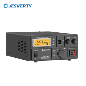 <span class=keywords><strong>Alimentation</strong></span> de bureau universelle compacte 50A réglable 9-15V, convertisseur de courant AC-DC 13.8V fixe, USB-C commutable, faible bruit - Product Image 1