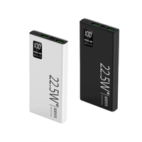 Q5 Cargador portátil Banco de energía ultra delgado Abs Mini Banco de energía Dual Usb con 2 puertos Usb Teléfono celular