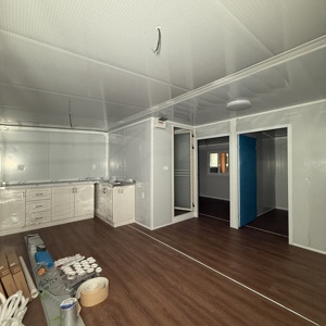 Casa Contenedor Expandible y Plegable de 2 Dormitorios con Estructura de Acero Galvanizado, Panel Sándwich, Diseño Moderno, Estructura Blanca, Apartamento/<span class=keywords><strong>Villa</strong></span> - Product Image 5