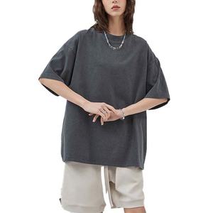 T-shirts pour femmes surdimensionnés à la mode, t-shirts imprimés personnalisés, t-shirts pour femmes de créateurs originaux à bas prix - Product Image 4