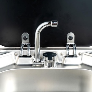 TYTXRV-<span class=keywords><strong>grifo</strong></span> de cocina de acero inoxidable 304, pulido de espejo, plegable, de agua fría y caliente, para caravana y <span class=keywords><strong>autocaravana</strong></span> - Product Image 5