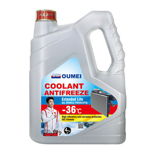 Refrigerante Anticongelante <span class=keywords><strong>OMEI</strong></span> 4L 4KG -36 Precio de Fábrica Larga Duración Punto de Ebullición 100-120C Concentrado para Sistema de Refrigeración de Radiador de Automóvil - Product Image 1