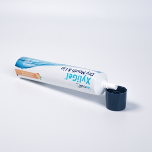 Hot Sale Custom 80g 100g 120g Toothpaste <strong>Tubes</strong> Recyclable HDPE Plastic with Flip or Screw Cap for Cosmetics Labeled Surface - Product Image 4