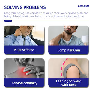 Bantal traksi serviks berkualitas tinggi, perangkat traksi leher, meringankan nyeri leher - Product Image 3