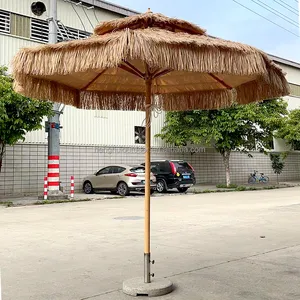 Китай, простой в установке, влагостойкий зонт из искусственной соломы