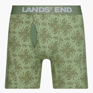 FOXA Mens <b>Boxer</b> Briefs 4 Pack Mid Rise Breathable <b>Polyester</b> Underwear for Men - Product Image 5