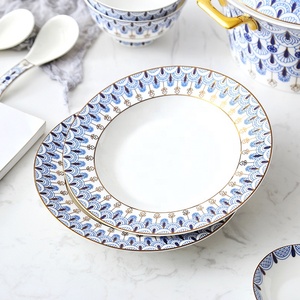 Nhà Hàng Xương Trung Quốc Bộ Đồ Ăn Thanh Lịch Gốm Phục Vụ Bát Súp - Product Image 2