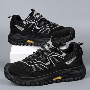 Chaussures de randonnée pour hommes, décontractées, respirantes, à lacets, légères, tendance, confortables - Product Image 2