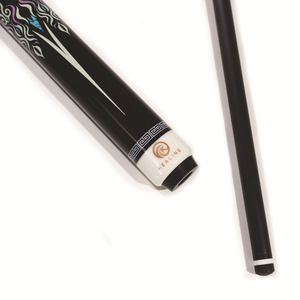 Taco de billar de fibra de carbono curado de 2 secciones con punta de 11.8mm para billar de nueve bolas, diseño duradero - Product Image 3