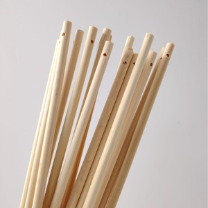 Varilla de bambú perforada de 5.0mm 6.0mm 7.0mm para manualidades, modelismo y uso general - Product Image 2