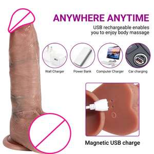 Dildoバイブレーター女性男性用セックスおもちゃと女性用シリコーン - Product Image 3