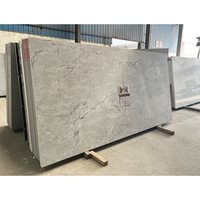 Dalle de quartz DCT ST820 moderne, finition mate, anti-traces de doigts, pour lofts urbains, bureaux minimalistes, salle à manger - Veine grise, épaisseur 15-30 mm
