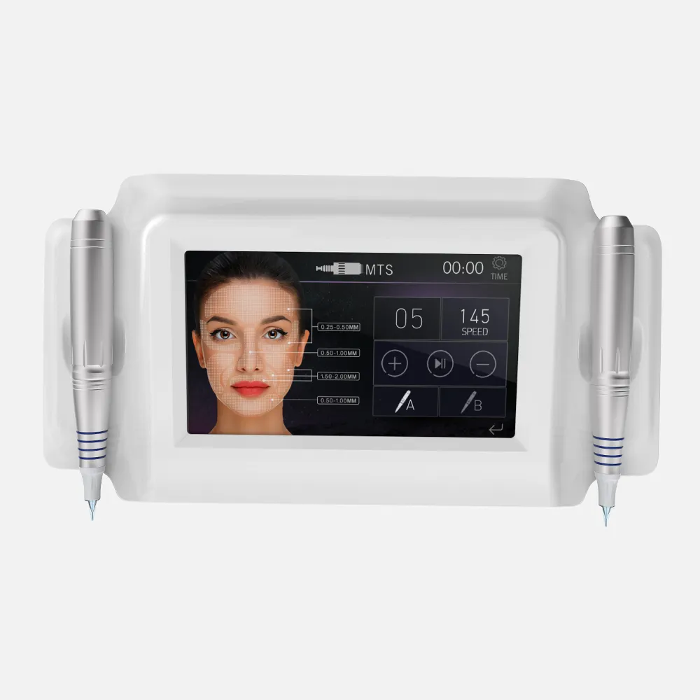 Artmex V8 peralatan kecantikan wajah permanen, peralatan Salon perawatan kulit Microneedling profesional menggunakan perangkat kecantikan garis mata alis