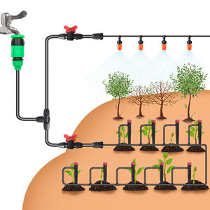 Kit de riego por goteo con microaspersores y tuberías para sistema de riego de jardinería y paisajismo - Product Image 5