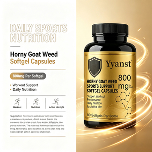 Extrait naturel de Horny Goat Weed en gélules molles 800mg 90 pièces Soutien sportif Nutrition quotidienne pour hommes actifs Complément alimentaire à base de plantes - Product Image 6