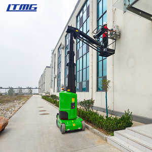LTMG Alta Qualidade Manga Tipo Aérea Plataforma De Trabalho 9m 11m Tamanho Compacto Auto-prepelled Elevador Do Mastro Vertical com JIB - Product Image 4