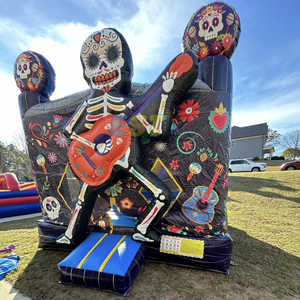 ปราสาทเป่าลมรูปหัวกะโหลกเป่าลมบ้านเด้งเป่าลมสำ<span class=keywords><strong>ห</strong></span>รับเ<span class=keywords><strong>ด</strong></span>็กปาร์ตี้ฮาโลวีนสยองขวัญ - Product Image 3