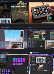 15 phím LCD bàn phím trò chơi ngay lập tức kiểm soát các ứng dụng của bạn công cụ và nền tảng phiên bản nâng cấp của dòng boong với phản hồi trực quan - Product Image 4