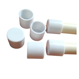 22 Fundas Redondas de PVC Blanco para Protección de Patas de Muebles - Product Image 1