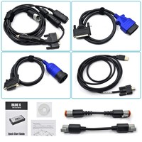 Herramienta de Diagnóstico de Alto Rendimiento para Commins Inline 6 V7.6.2, Adaptador de Enlace de Datos, Keygen, Juego Completo, Escáner para Camiones, Analizador de Motor Inline6