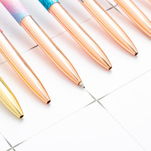 Bolígrafo de Metal con Diamantes de Lujo en Oferta, Personalizado con Recarga Parker, Tinta Azul/Negra, Regalo Promocional de Marca - Product Image 3