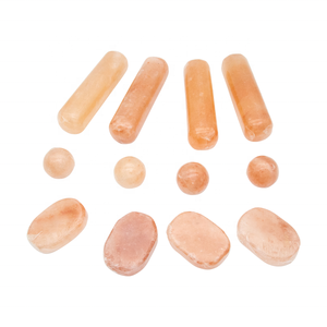Piedras de Sal del Himalaya Puras para Terapia de Masaje - Product Image 1