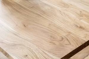 Mesa de Comedor de Madera Maciza Premium para Comedor, Cocina, Restaurante, Muebles Modernos de Madera con Acabado Natural - Product Image 5
