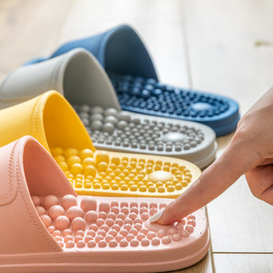Chaussons de massage pour les pieds à domicile, pour femmes, été 2026, points de réflexologie <span class=keywords><strong>et</strong></span> d'acupression intérieurs, antidérapants, pour la salle de bain <span class=keywords><strong>et</strong></span> la douche, style homme - Product Image 3