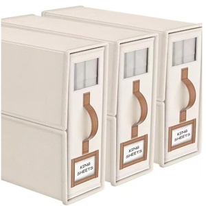 Hot Sales <b>Bed</b> <b>Sheet</b> Organizers Folding Storage Box Wardrobe Organizing Wonder - Product Image 1
