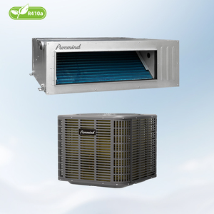 Sistema HVAC de Velocidad Fija, <span class=keywords><strong>Aire</strong></span> <span class=keywords><strong>Acondicionado</strong></span> por Ductos de 24000 BTU, 36000 BTU, 60000 BTU, R410A, Solución Comercial Ligera para Edificios de Oficinas - Product Image 1