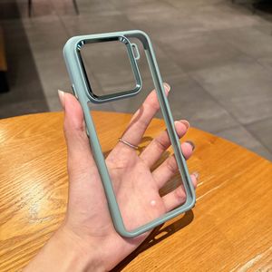 Funda para teléfono Xiaomi 17Pro, simple, transparente, con ranura metálica, orificio grande, cobertura total, a prueba de golpes - Product Image 4