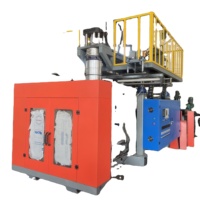 Machine de moulage par soufflage à tambour à double anneau Pulvérisateur d'alcool Machine de moulage par soufflage Bouteille d'huile de cuisson Moulage par soufflage