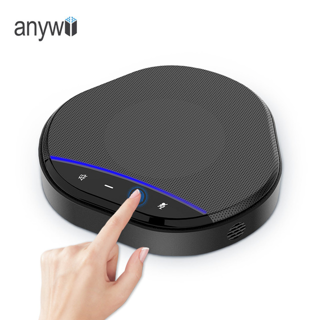 Anywii Audio USB M6 Speakerphone for PC Noise Reduction Echo Cancellation Conference Speakerphones